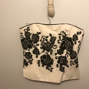 Whitehouse Black Market Bustier. 14